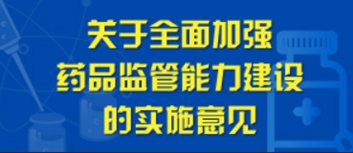 關(guān)于全面加強(qiáng)藥品監(jiān)管能力建設(shè)的實(shí)施意見
